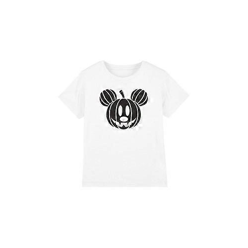 Disney Childrens/Kids Mickey Mouse Pumpkin Head T-Shirt
