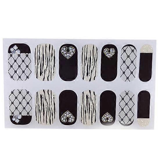 Nail Decal Removable Nail Design Multiple Styles Nail Art Decor Patches