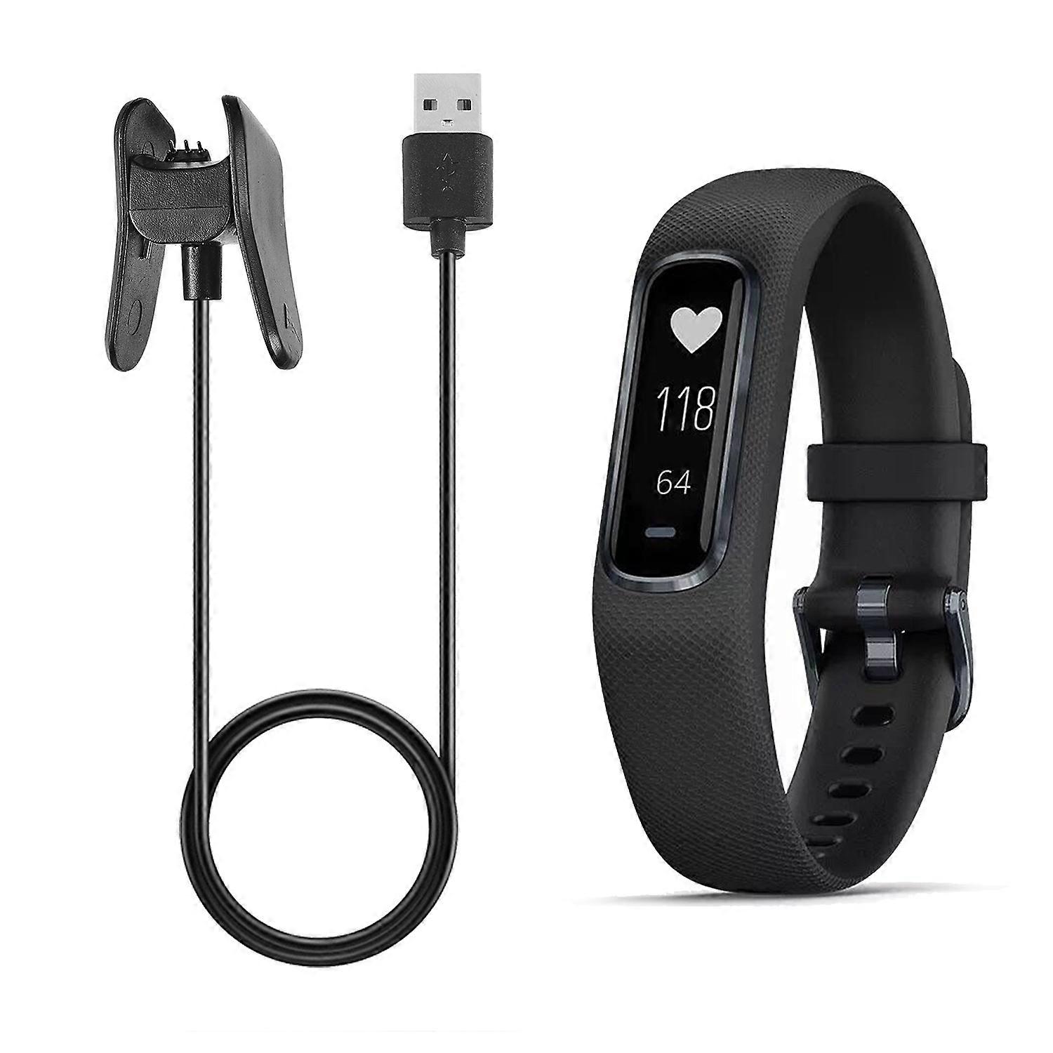 Tip A pentru Garmin Vivosmart 4 1m Cablu de încărcare USB USB Data Sync de înlocuire cu clemă de încărcare
