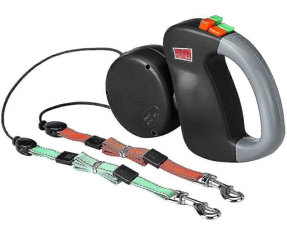 Double Leash Dog Leash, Retractable Dog Leash Double Leash For Two Dogs Dog Leash For 2 Dogs Double Leash For Dogs No Tangle Dog Leash For 2 Dogs To R