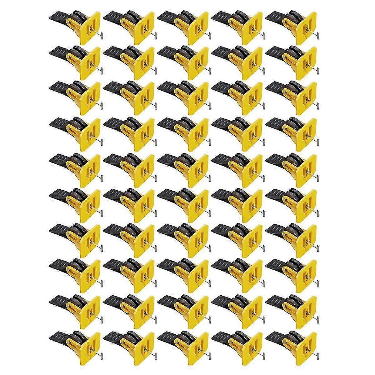50 PCS Tile Leveling System Construction Tool Parts suitable for Tile Laying and Leveling Manual Tile Leveli
