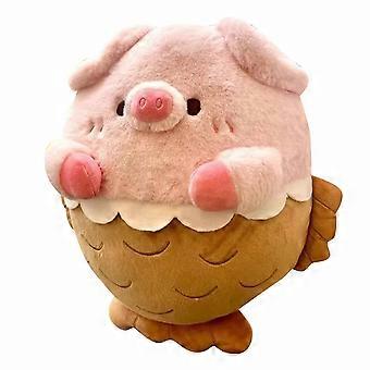 Pig Doll Stuffed Toy Soft PP Cotton plysj Piggy Figur Hjemmeinnredning for familievenner