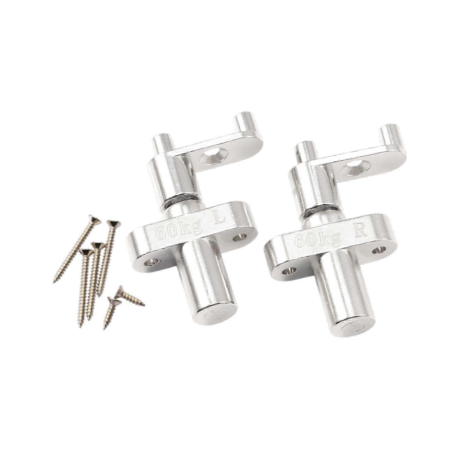 2 Pieces Dressing Table Hinges Strong Load Bearing Capacity Concealed Hinges 60kg Torque