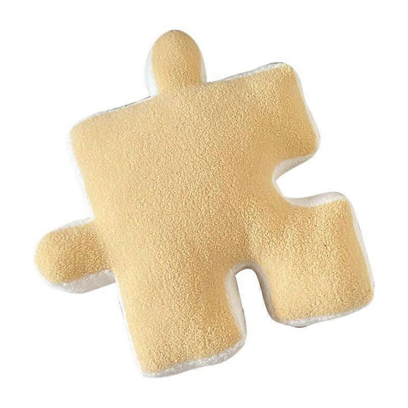 Plush Throw Pillow Ultra Soft Cushion Puzzle Special Shaped for Sofa Bed Window Home Decor