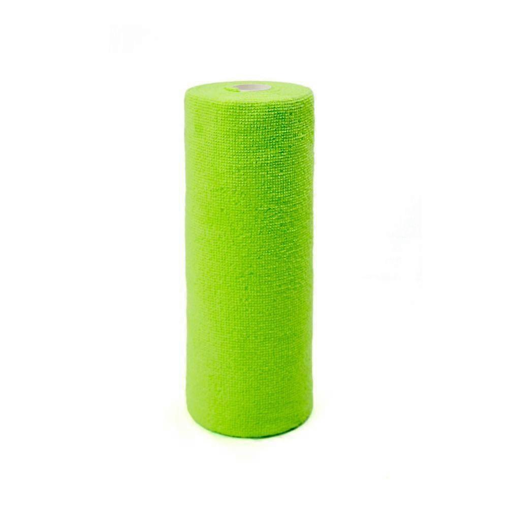 20PCS/Roll Reusable Microfiber Towel Absorbent Kitchen Cleaning Dishcloth Non-stick Oil Dish Rags