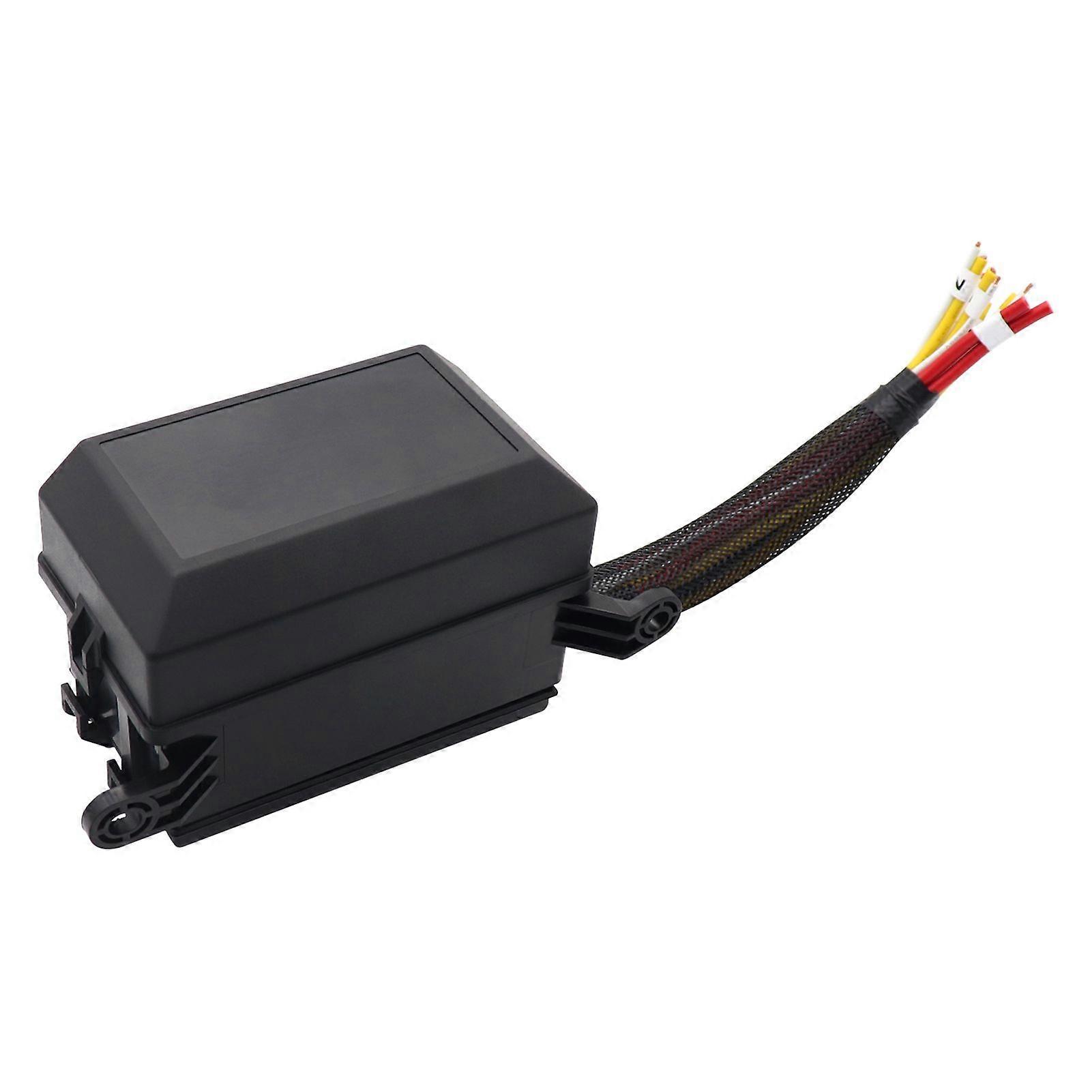 12 Volt Relay Block with 40A JD1914 Relays 4 Pin RTT7121 Relay Slots 6 ATC/ATO Holders Relay Box with Harness Waterproof and Relay Box for Cars Trucks