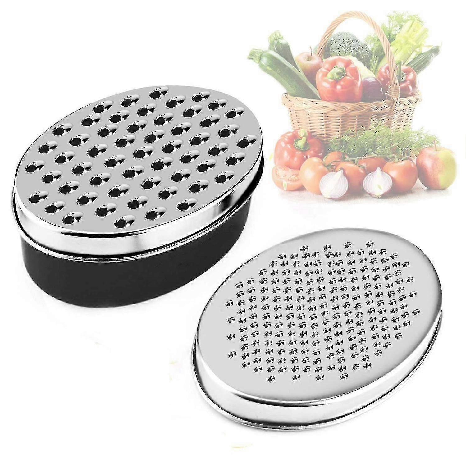 Cheese Grater With Container And Lid For Fruit Vegetable