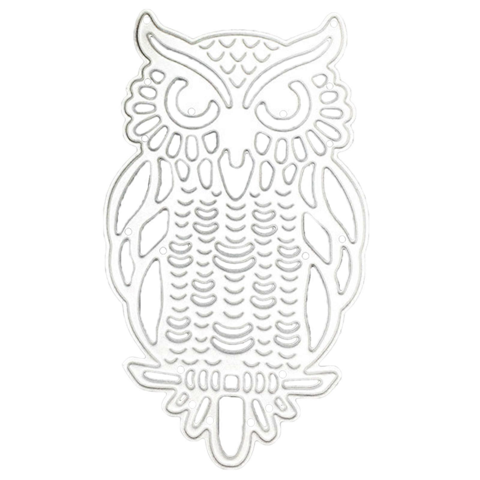 Metal Die Cuts Animal Owl Embossing Stencil Cutting Dies for Card Making Scrapbooking Paper Craft DIY Template Handmade