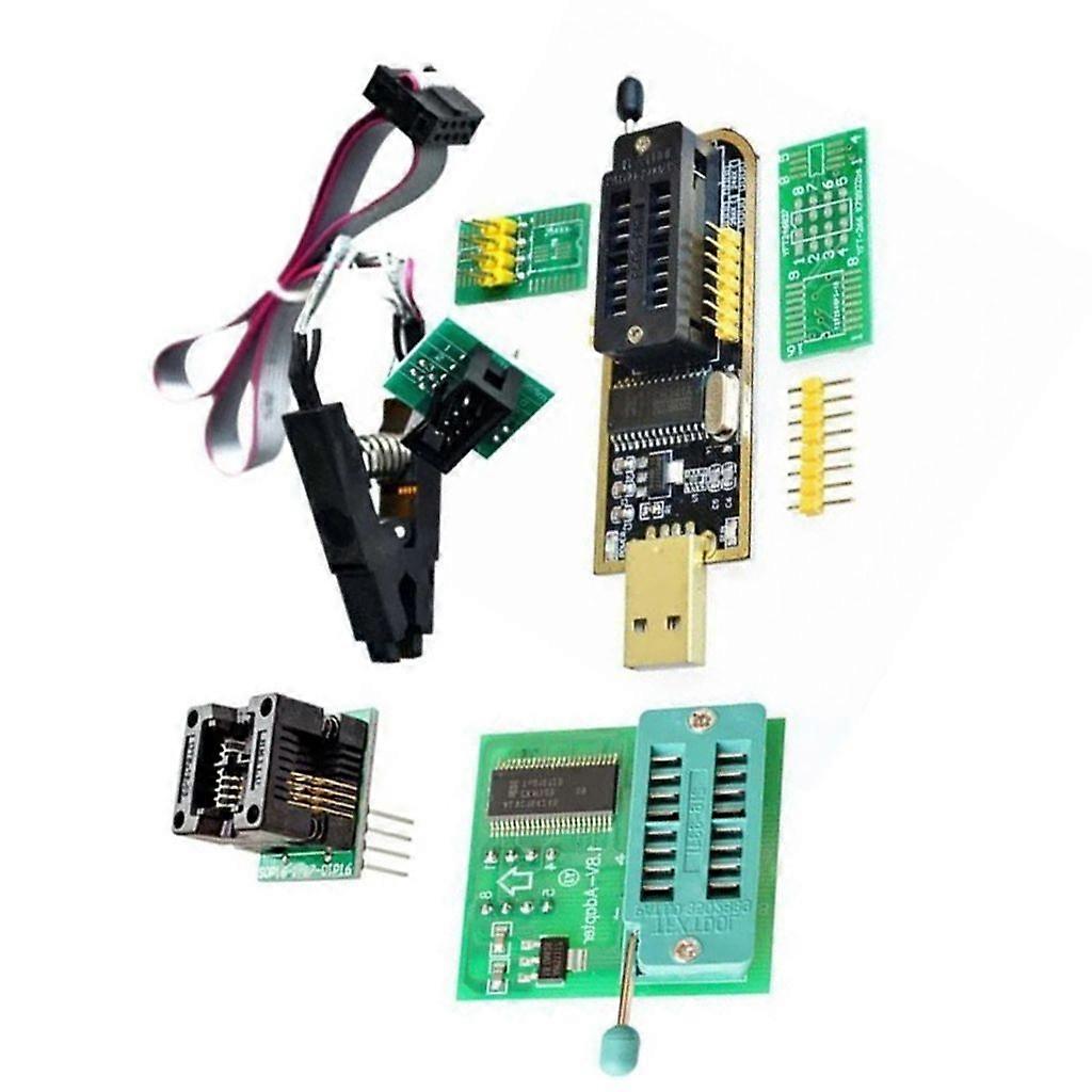 USB Programming Series Comprehensive Set for BIOS Flash Memory SOP8 Test Clip