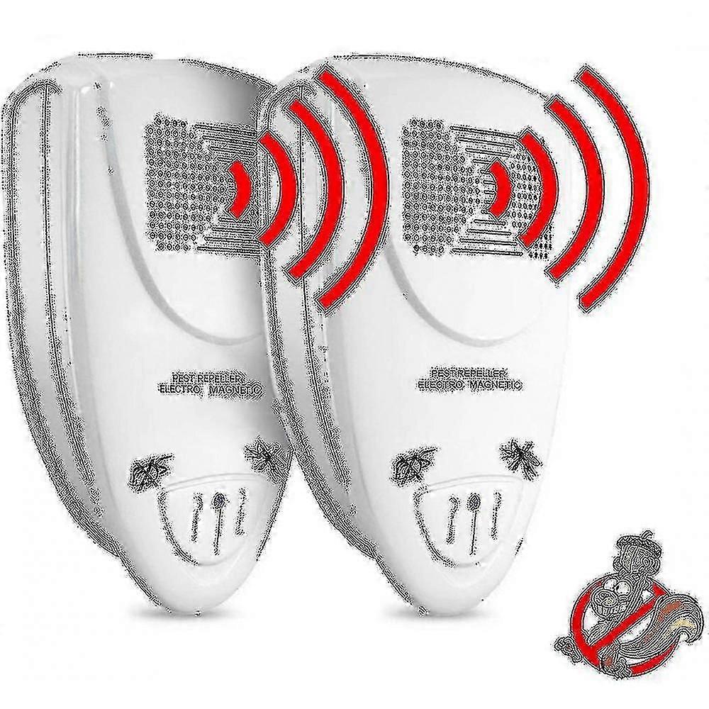 Ultrasonic Squirrel Repeller Pack Of 2 - Get Rid Of Squirrels In 72 Hours EHF