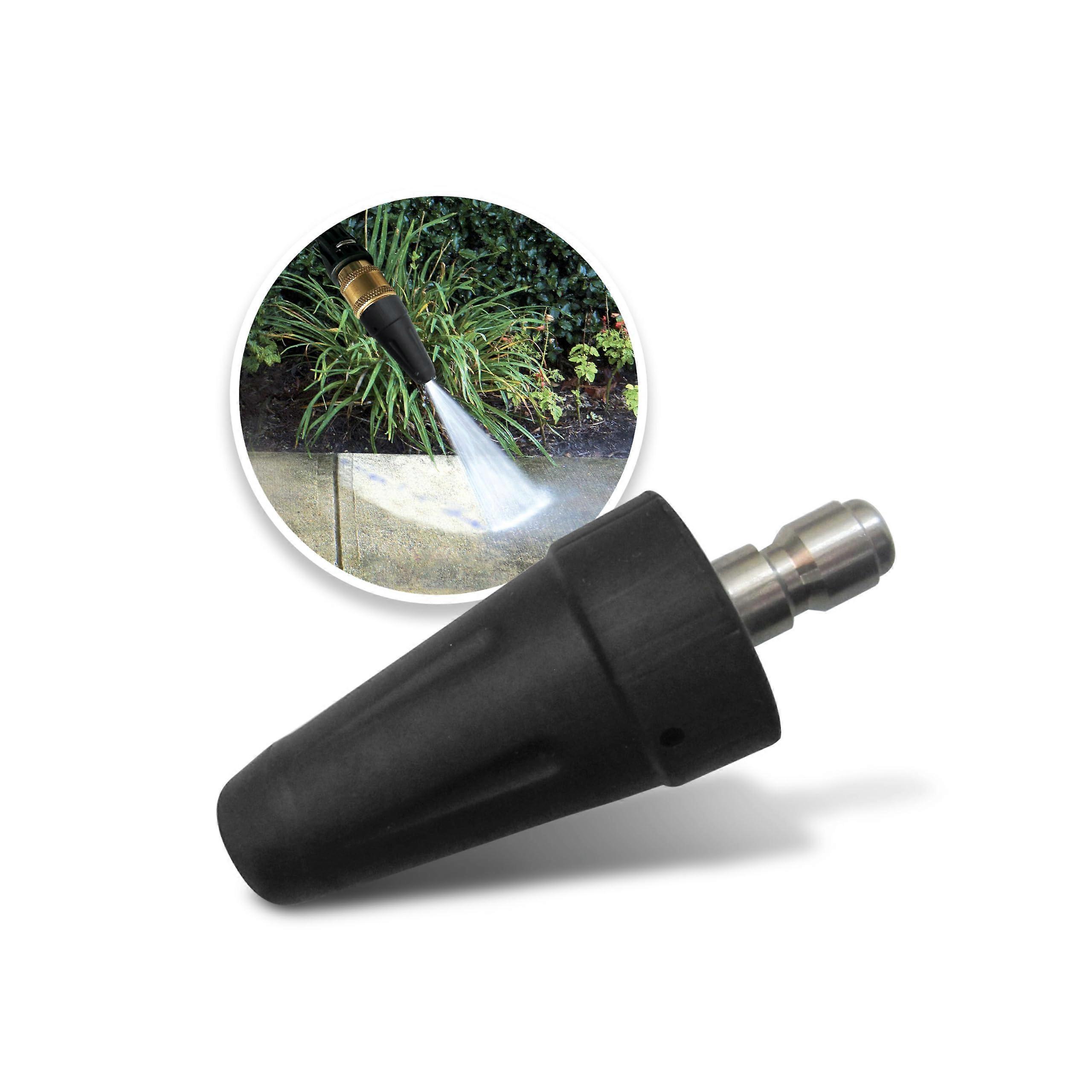 Universal spray nozzle for pressure washers