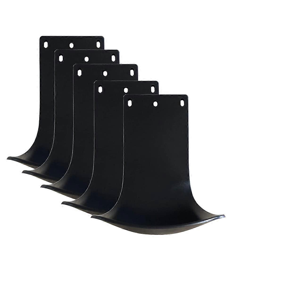 5 PCS Black Drip Tray for Wall Mounted Soap Dispenser - Prevents Dripping and Spraying, Durable Plastic Design