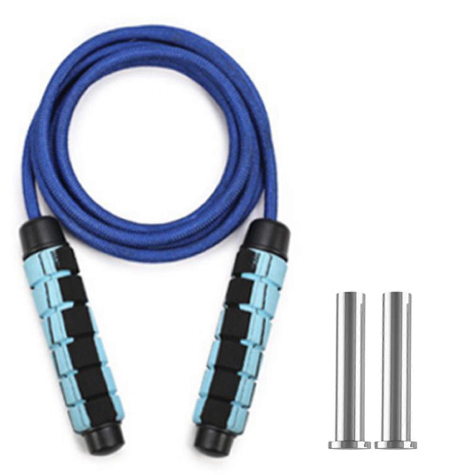 Practical Anti-wear Eco-friendly Bold Skipping Rope Wire Skipping Rope with Load Bearing Block Sporting Goods