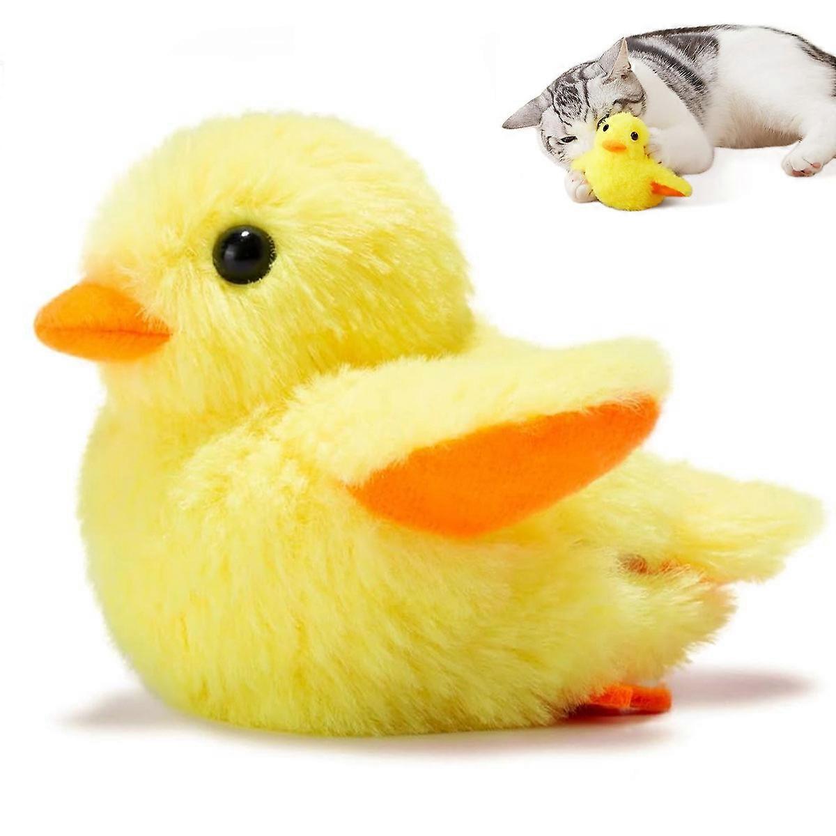 Cat Toys Rechargeable Flapping Duck Catnip