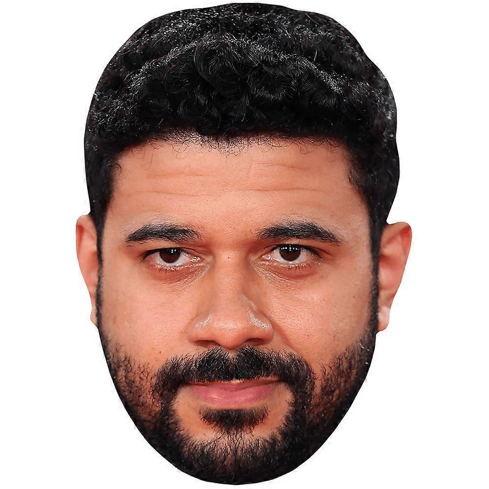 Robert Gilbert (Beard) Celebrity Mask, Flat Card Face