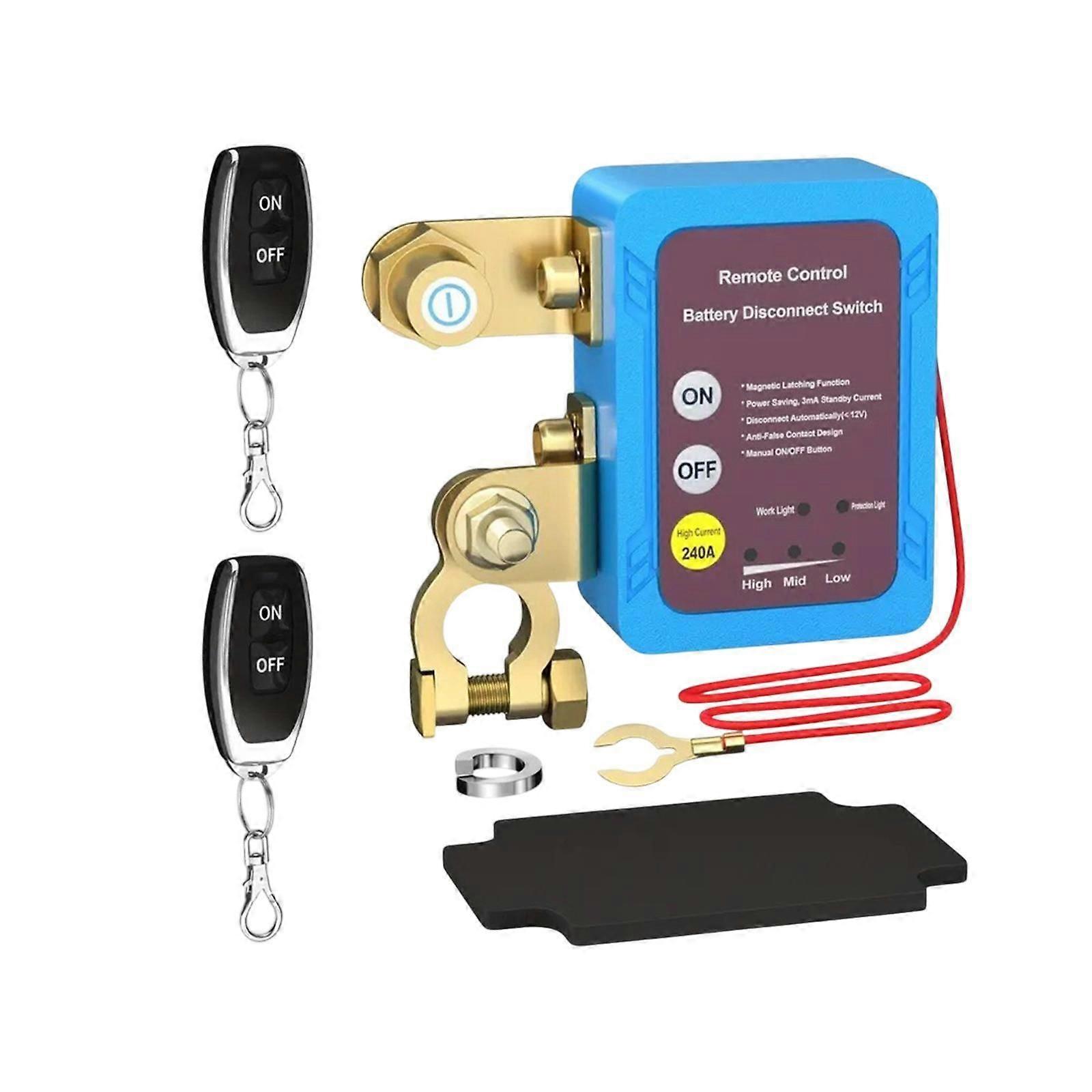 Kill Switch for Car Professional 12V ATV RV Remote Battery Disconnect Switch