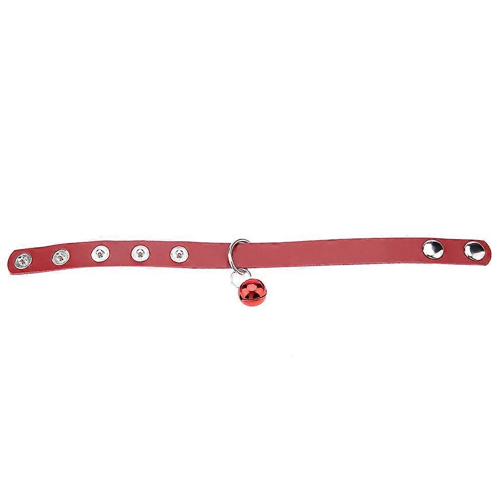 Adjustable Pet Neck Collar with Decorative Bell, Soft Fabric, Various Sizes, Stylish Design for Cats and Small Dogs