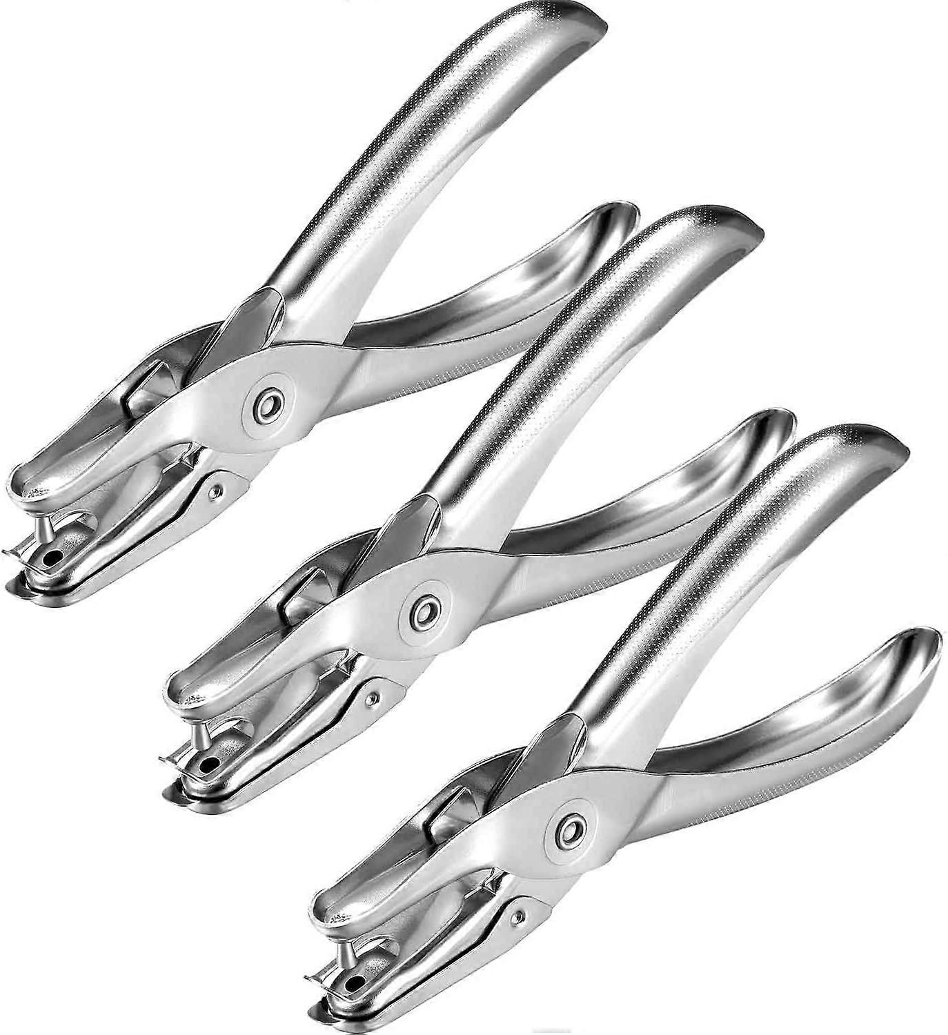 Ergonomic Single Hole Punch, Anti-rust Metal Tool with Multi-Sheet Capacity for Mess-Free Cleanup and Wide Application