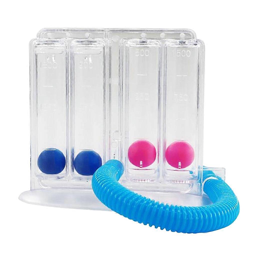 Deep Breathing Exerciser Lunge Deep Breath Trainer Incentive Spirometer