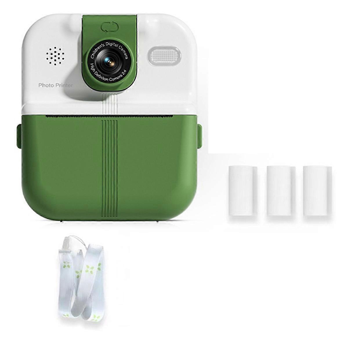 Kids Camera Instant Print 1080P HD Children Digital Camera for Boy Girl Toy Thermal Print Small Cam