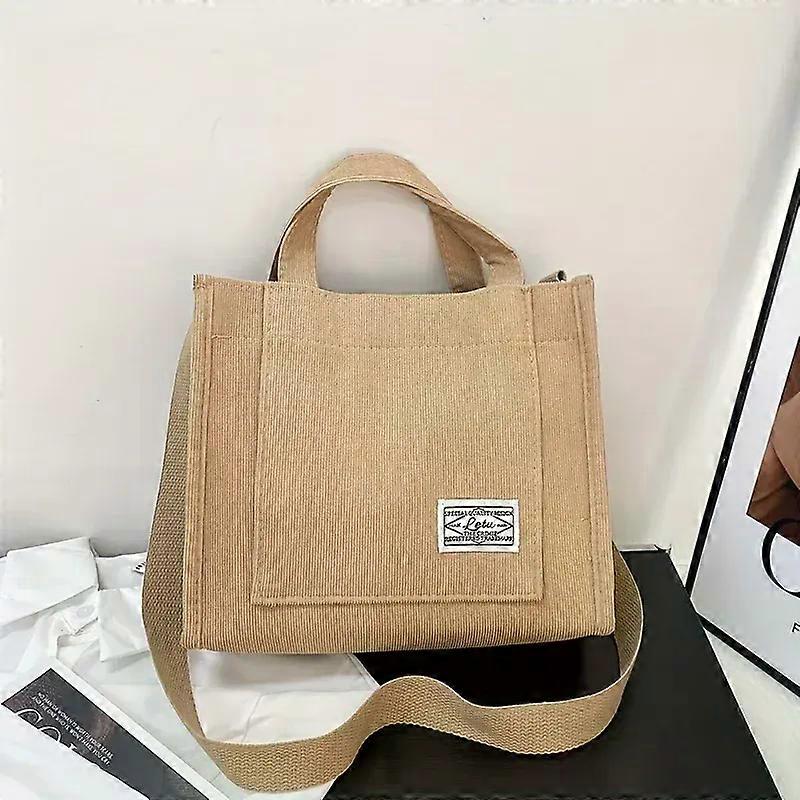 חדש וינטג קורדרוי תיק רטרו שליח Crossbody תיקים ארנק מזדמן נשים תיקי כתף תיק צבע מרובה זמין