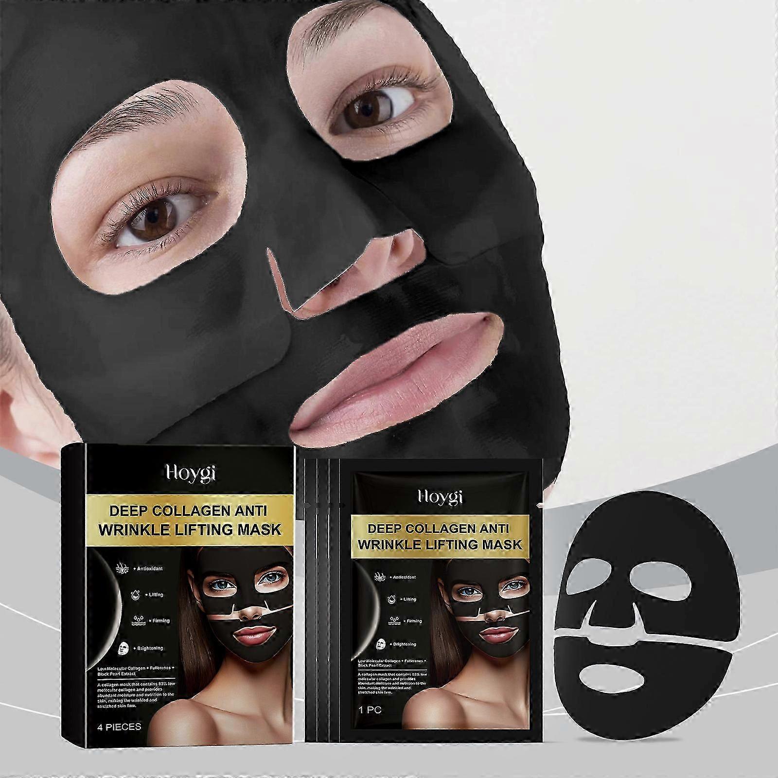 Collagen Face Mask, Deep Collagen Anti-Wrinkle Lifting Mask, Collagen Overnight Face Mask for Firming, Pore Minimizing, Hydrating