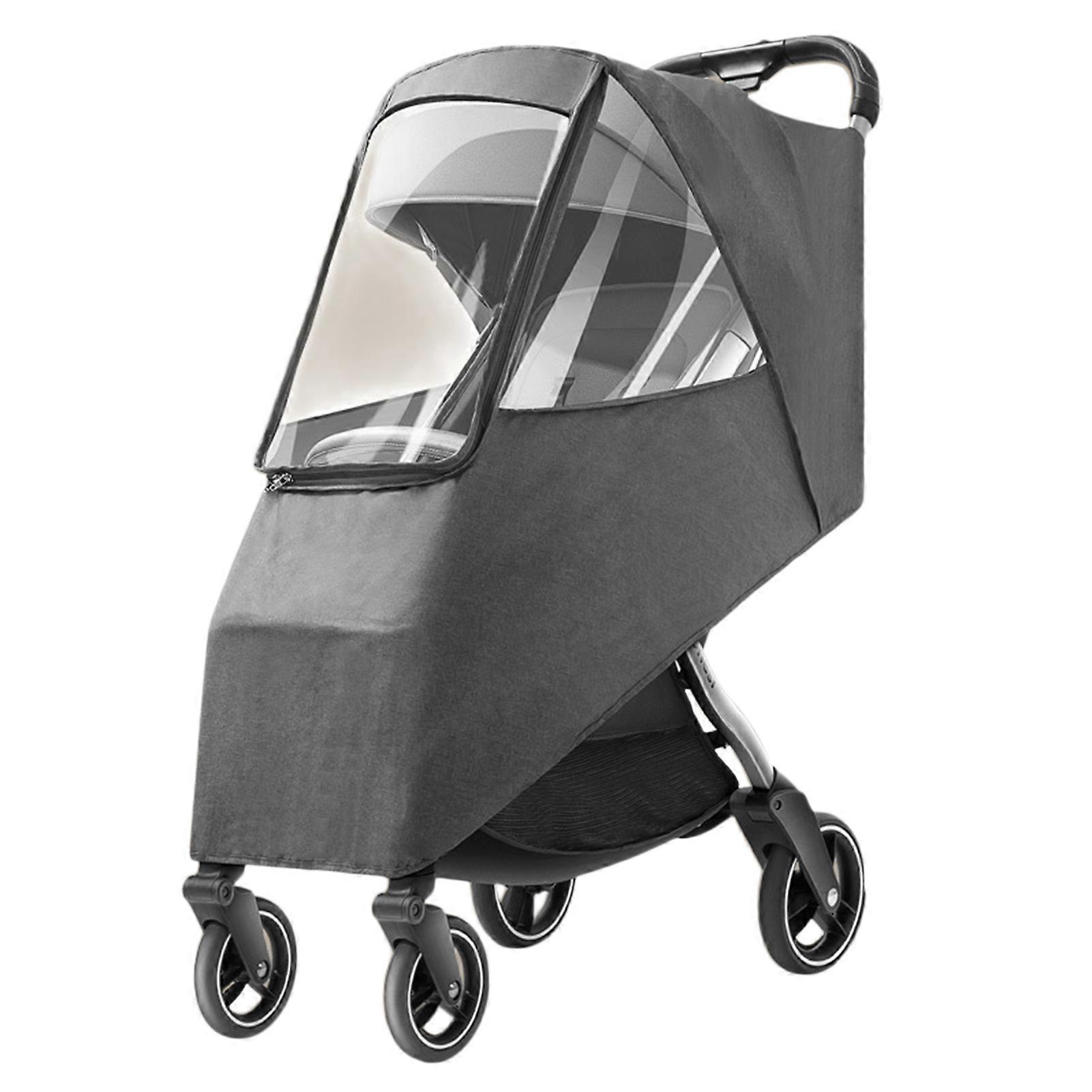 Stroller Universal Toddler Travel Weather Shield Waterproof Windproof Dustproof Coldproof Pushchair Rain Cover