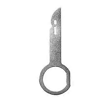 Portable Car Radio Removal Tool Key DIN Release Key CD-Player Pin Tool Easy Operation Pocket-size 1-piece/2 pieces