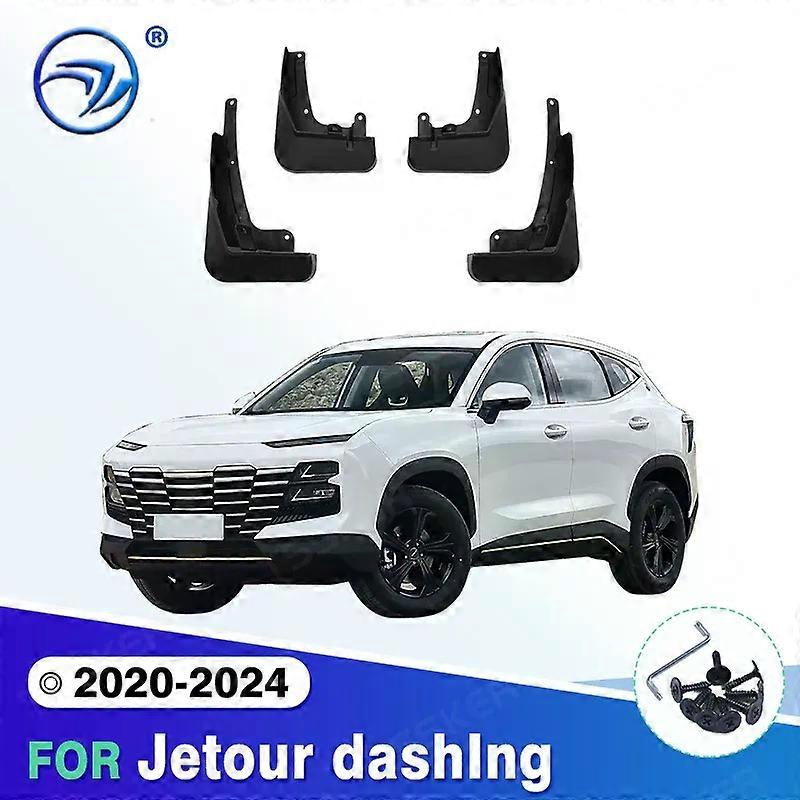 Compatible For Jetour dashIng 2020 2021 2022 2023 2024 Mudguard Mud Flaps Guard Splash Flap  Fender Car Accessories