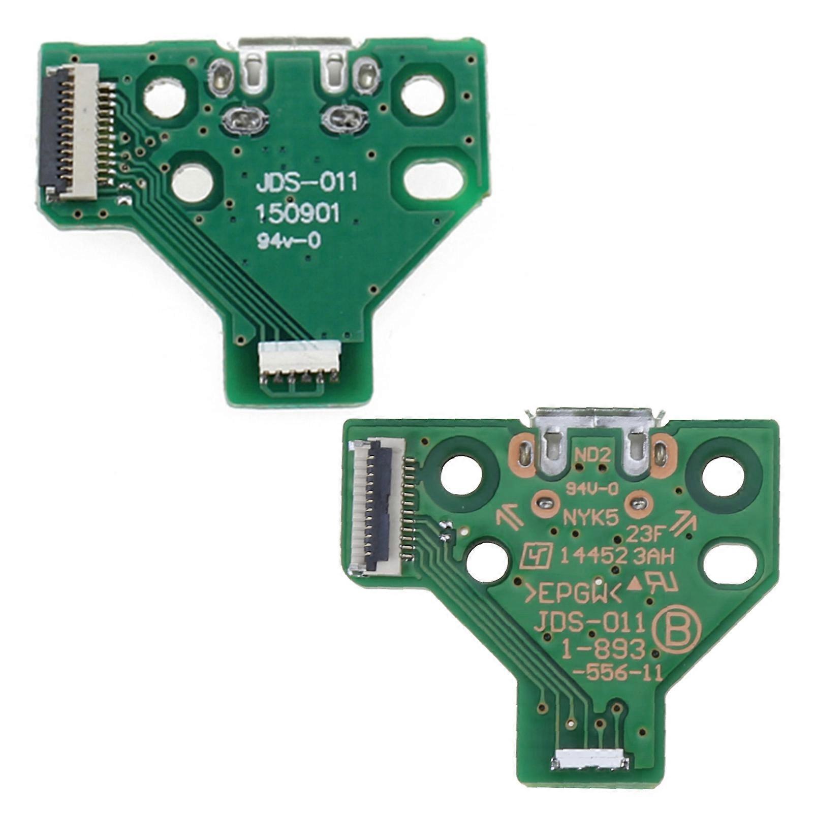 USB Charging Port Socket Circuit Board JDS-011 030 040 050 Connector PCB Board Module For  Controller Accessories Multicolor