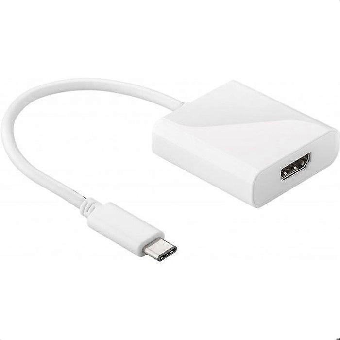 USB 3.1 Type C to HDMI Adapter - HDMI - Gray - Transmits video and audio - USB Type-C Connector