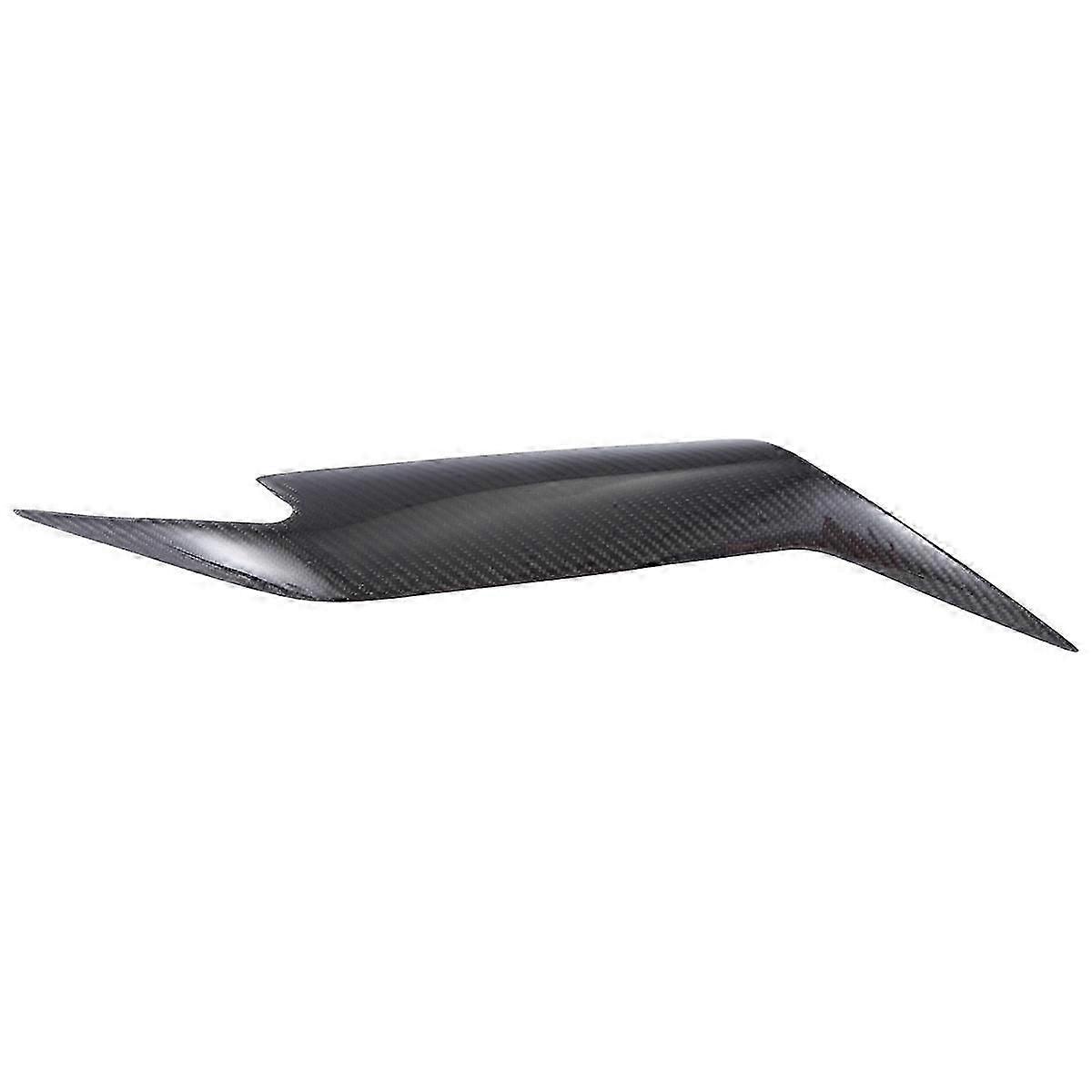 Real Carbon Fiber Eyelids Eyebrows Lids Headlight Trim Cover for 2006-2011