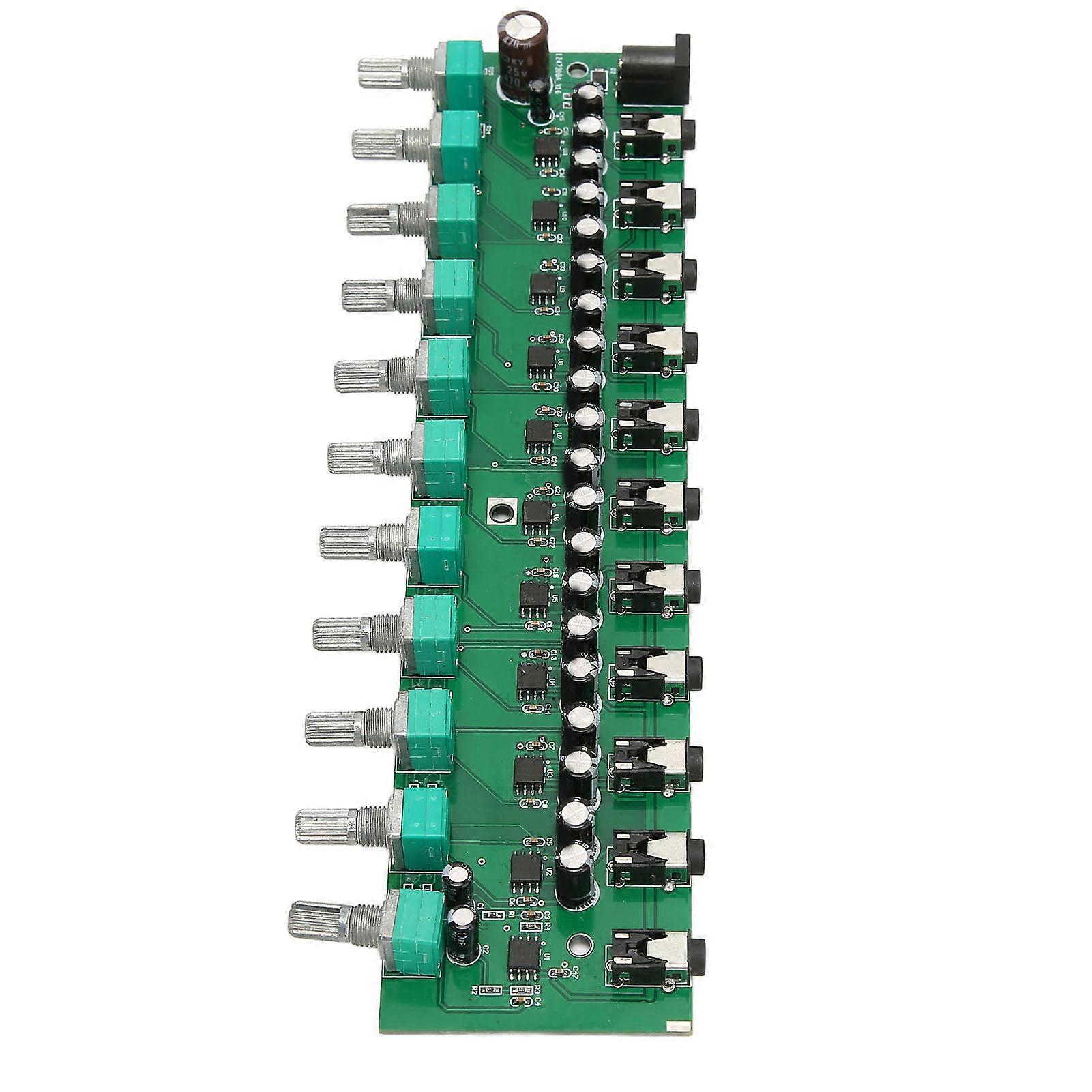 Stereo Headphone Amplifier 10 Channels 1 Input 10 Output DC12-24V