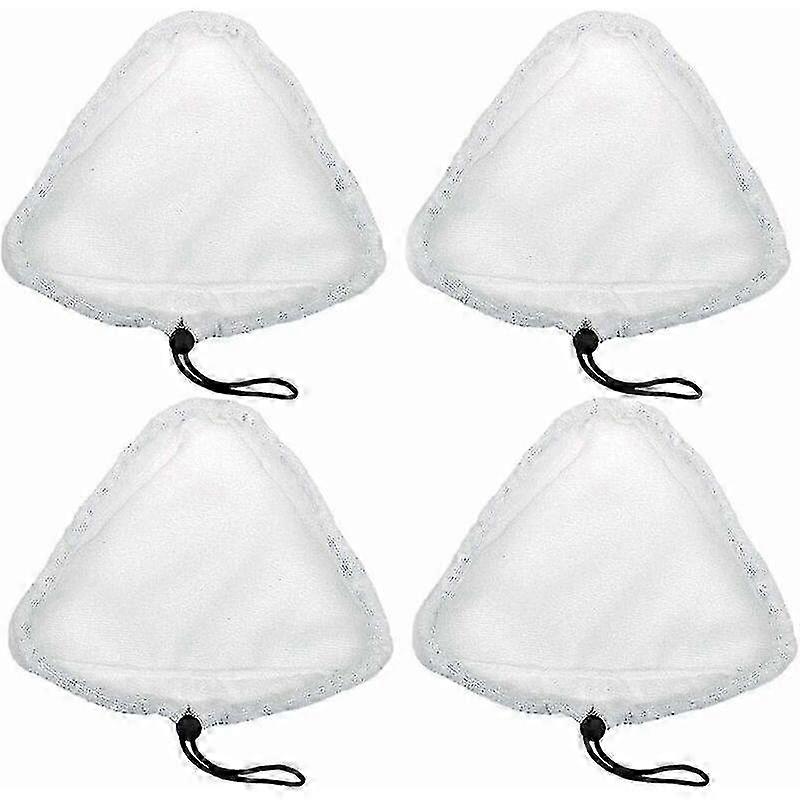 Universal Triangular Microfiber Cleaning Pad (4 Pieces) for Steam Mop