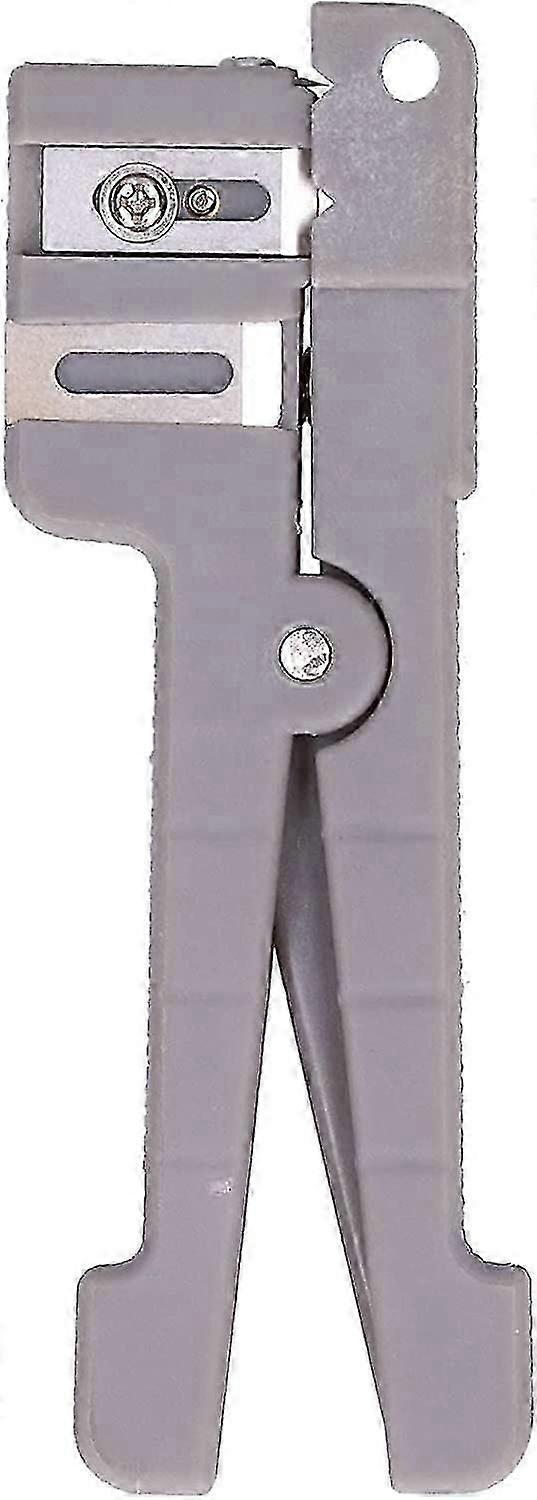 Cable Stripper, Mini Manual Horizontal Fiber Stripping Tool for Coax 0-3.2mm