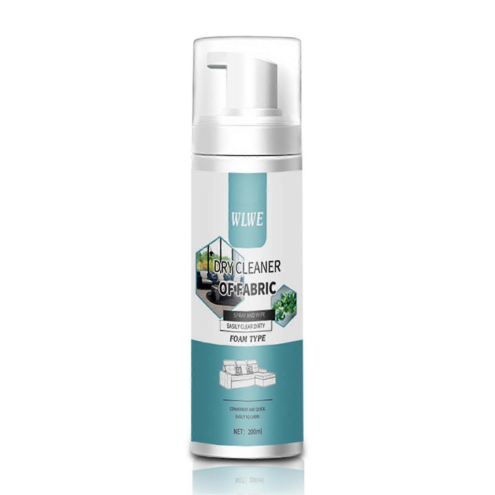 200ml Carpet Stubborn Stain Cleaner Dry Cleaner Fresh Fragrance Practical Versatile Foam Detergent for Mattress Car Seat Sofa Carpet