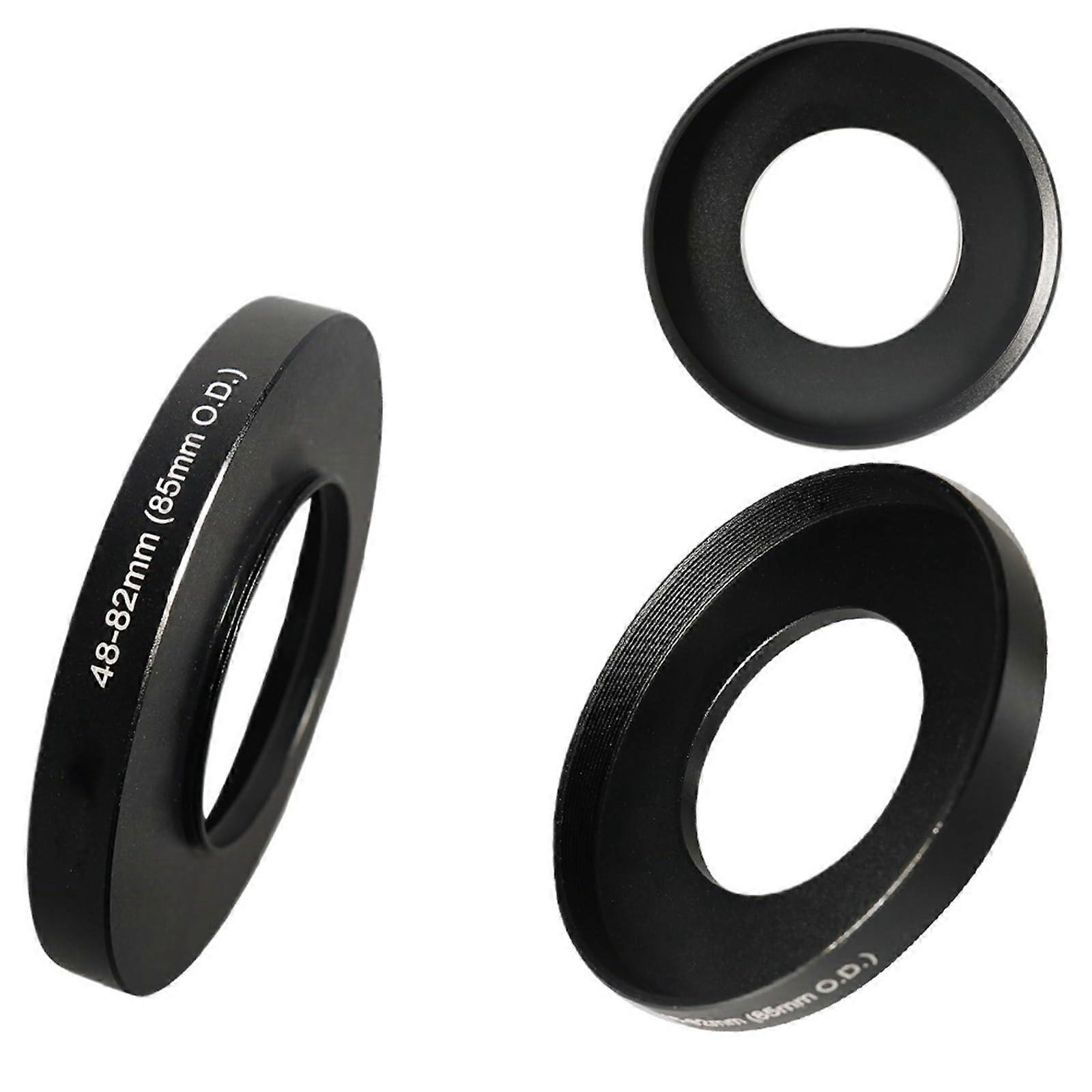 44-62mm Lens Matte Box Adapter Ring, Step Up Filter Adapter for 80mm Matte Box, Compatible with 46-77mm Filters
