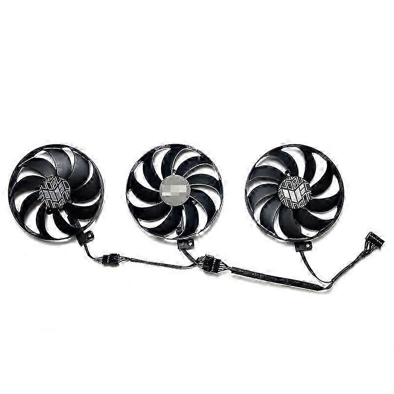 För ASUS GeForce RTX3060 3060ti 3070 3070ti 3080 3080ti 3090 LHR TUF OC utbytesfläkt för grafikkort CF9010U12SP2025041800249