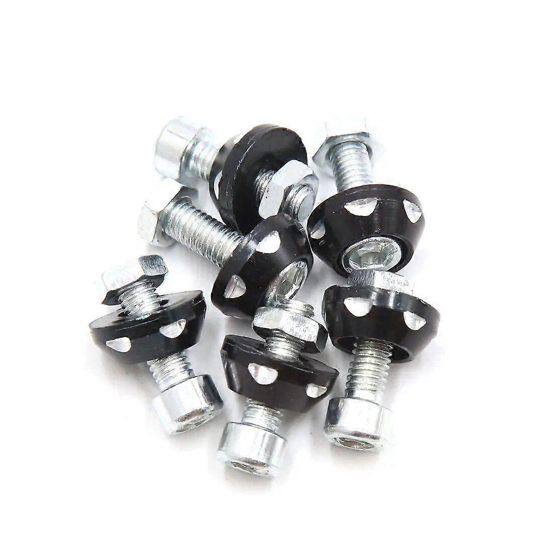 M6装饰车牌螺栓螺丝铝合金汽车摩托车车牌螺丝