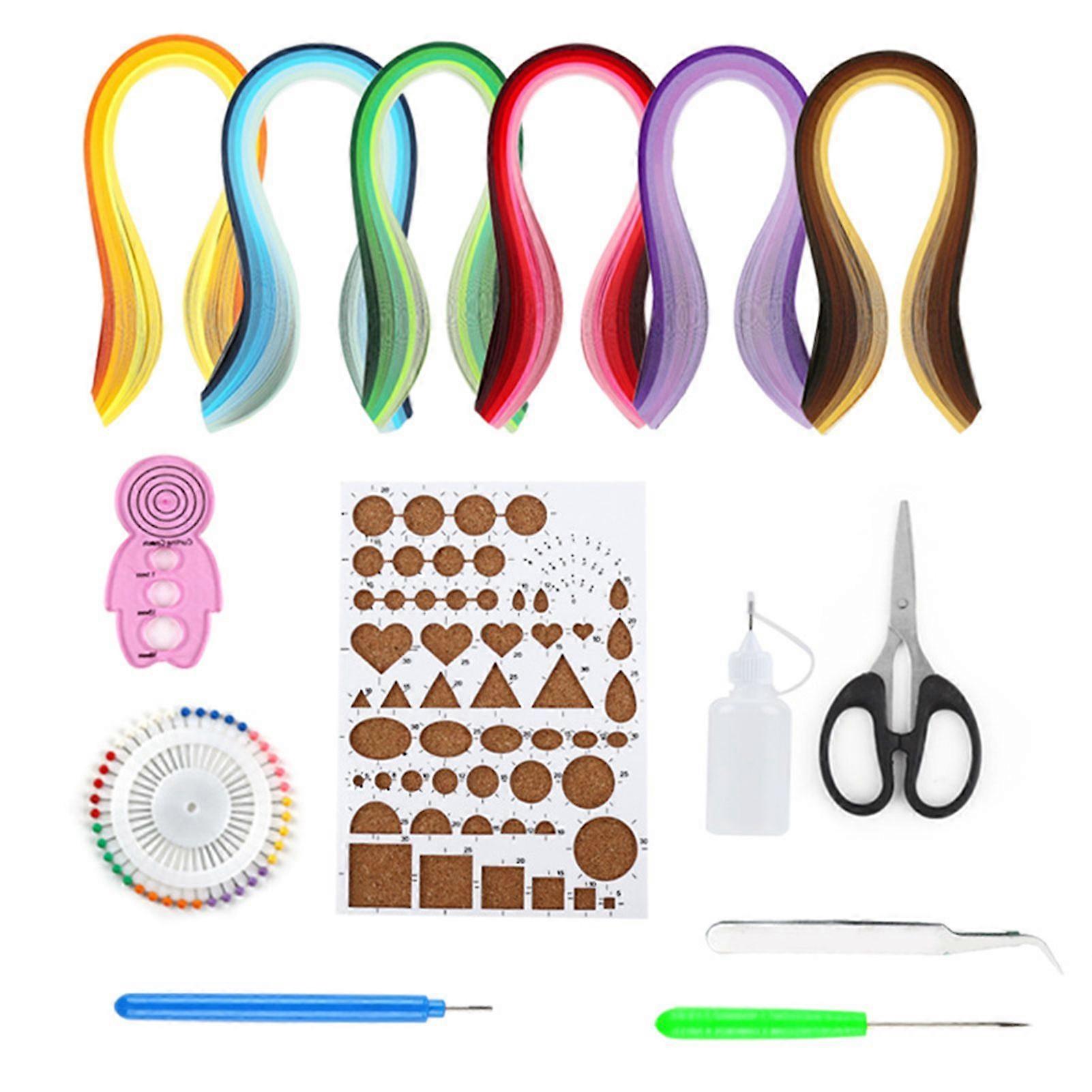Paper Quilling Kits DIY Handcraft Set Fun Activity with Quilling kit for Kids