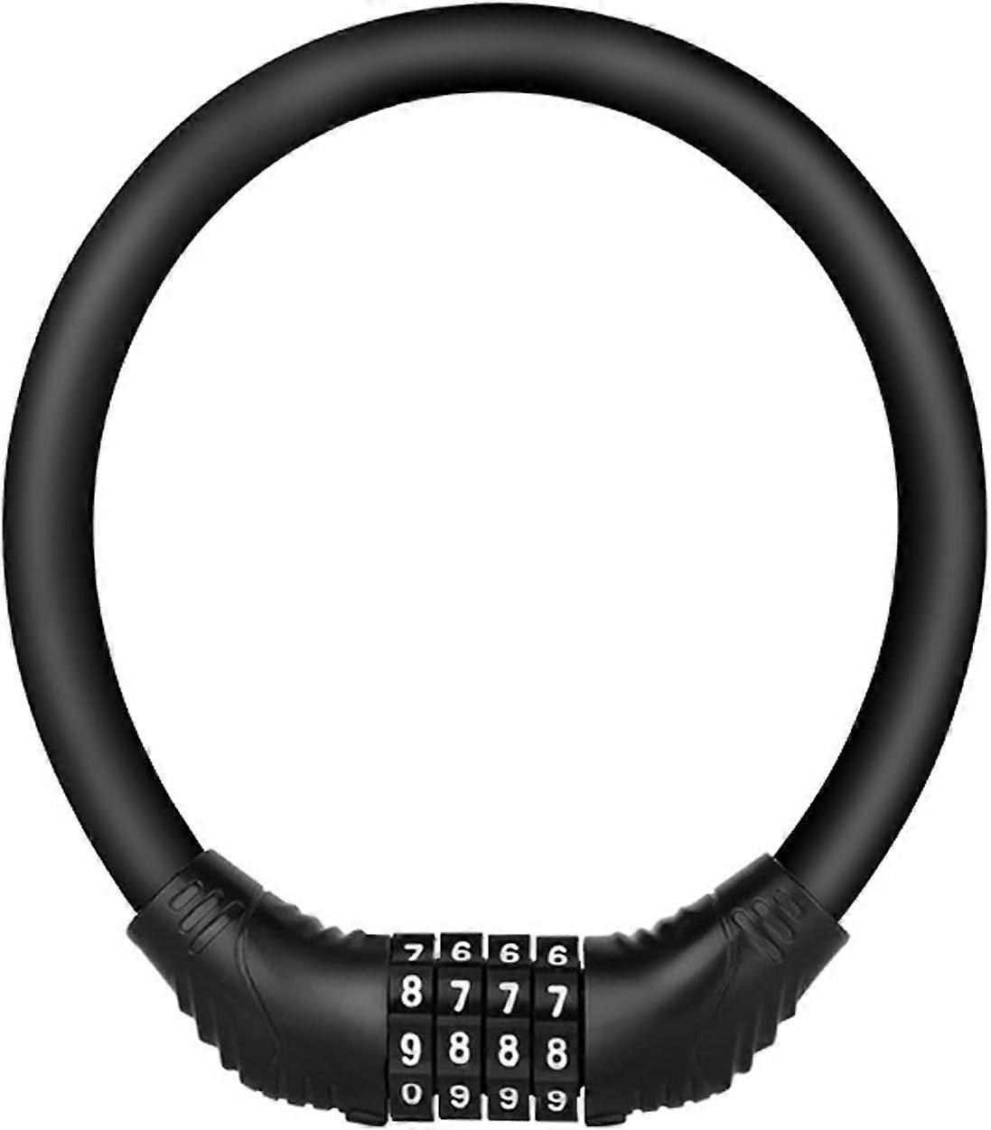 High Security Cable Bicycle Lock Heavy Duty Digits Codes Cycling Locks Waterproof Useful Combination Bicycle Lock Durable