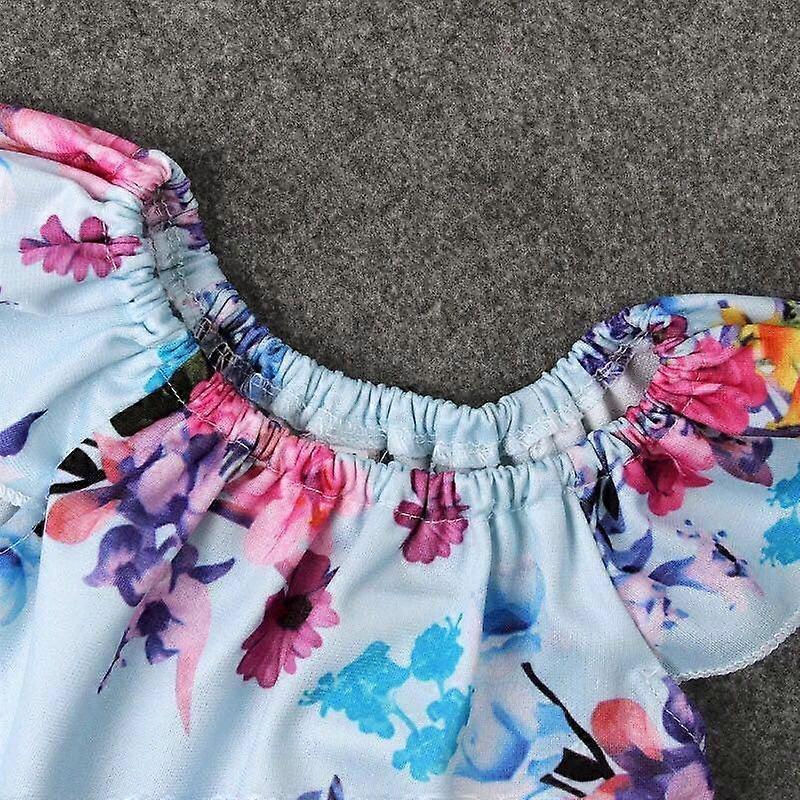 Baby Girl Flower Tassels Onesie Romper