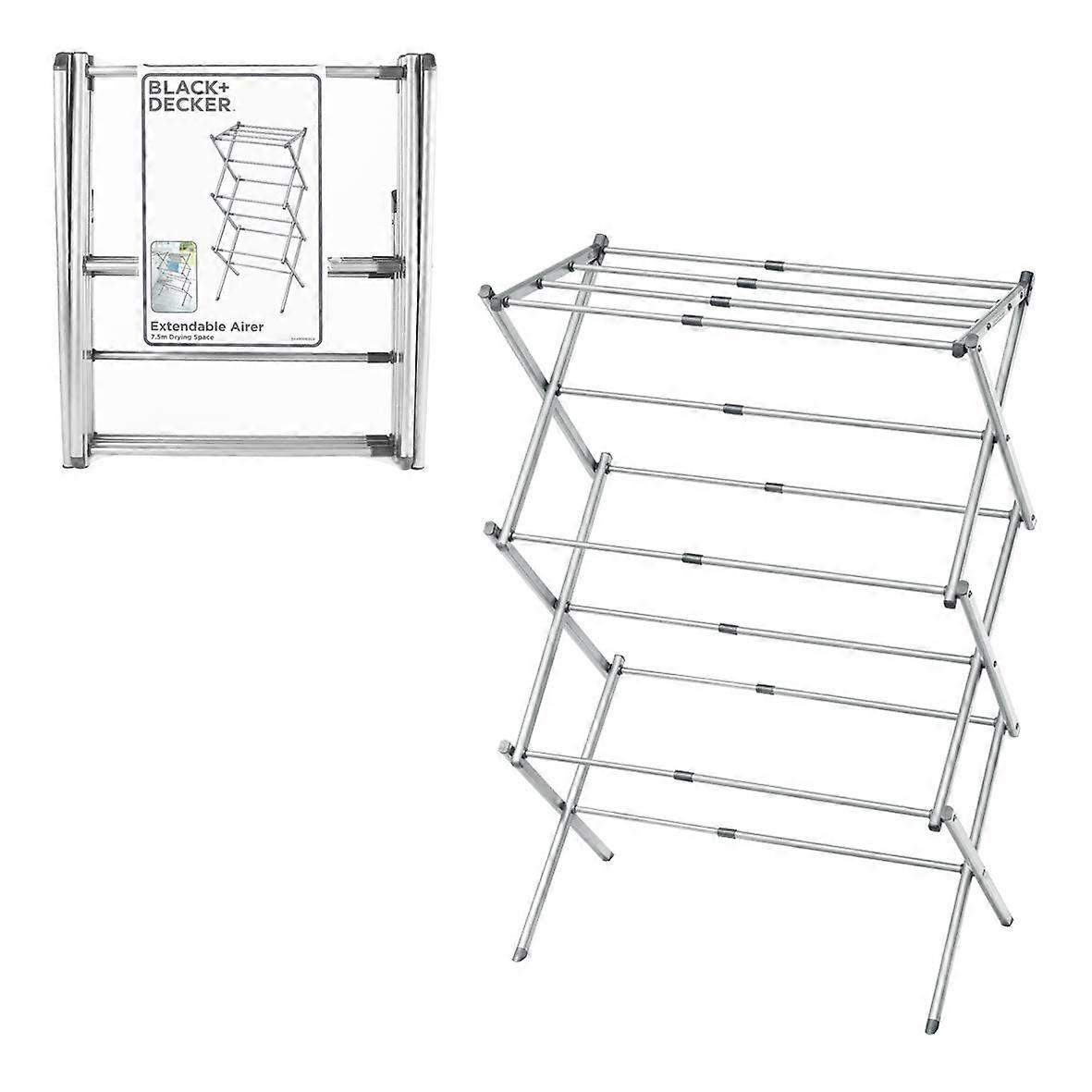 BXAR6189E Expandable Compact Laundry Drying, Cold Gray, 7.5 m Drying Area