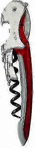Murano Waiter's Corkscrew, Translucent Colors (red)