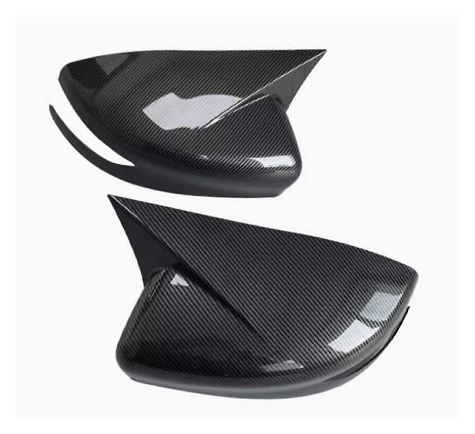 Suitable for Nissan Sylphy 2016 2017 2018 2019, replace the rearview mirror cover rearview mirror shell rear shell carbon fiber 1 pair