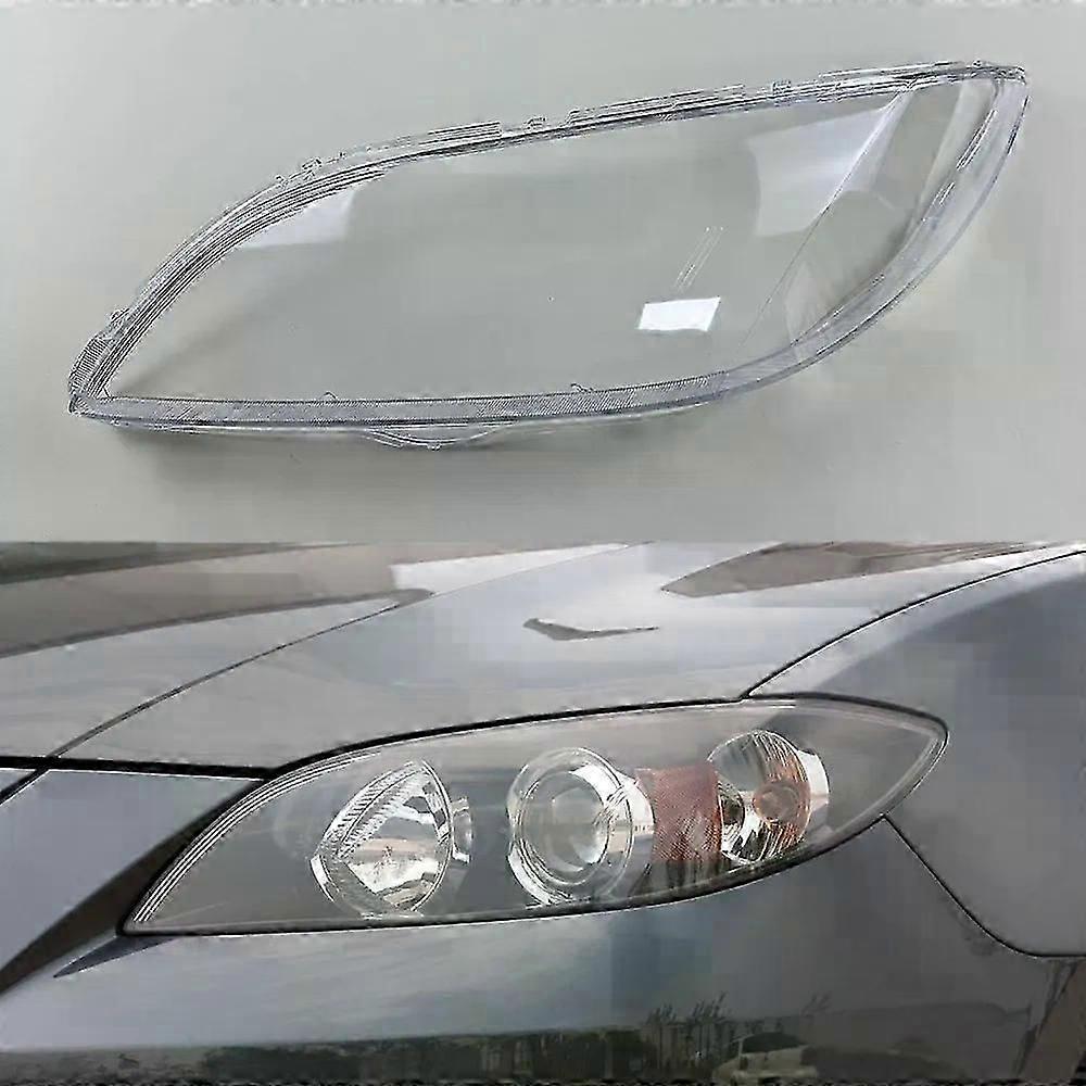 For Mazda 3 M3 Sedan 2006-2012 Headlamp Transparent Cover Headlight Shell Lampshade Case Plexiglass Replace Original Lens