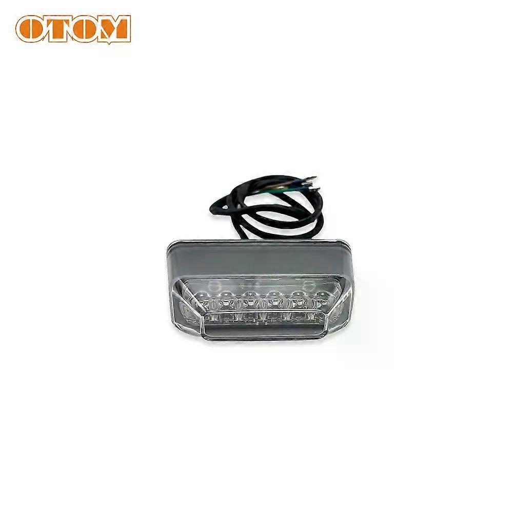 Motorcycle LED Taillight Brake Lamp With Rear Fender License Plate Holder Extension compatible for HUSQVARNA 2024-2025 FE TE 125-501 Enduro