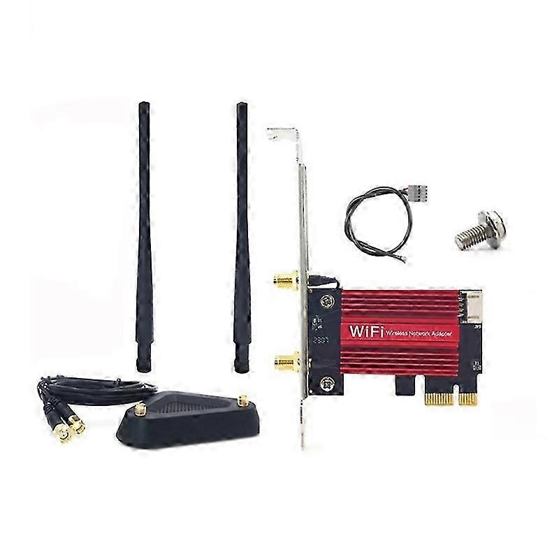 Pro version Comes with detachabl BE200 BE200NGW WIFI7 WLAN Card WiFi 5/6G TriBand Bluetoothcompatible5.4 Card