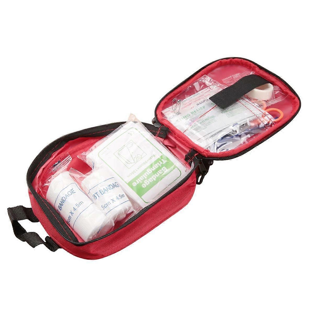 Kit- Emergency Kit Waterproof Portable Essential Injuries For Car Kitchen Camping Travel Office Sports And Home
