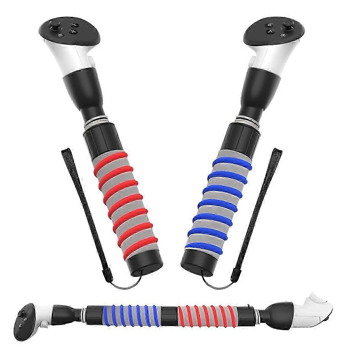 compatible with Meta Quest 3 VR Golf Game Controller Handle Black